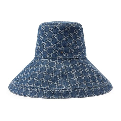 woman gucci hat|Gucci denim hat.